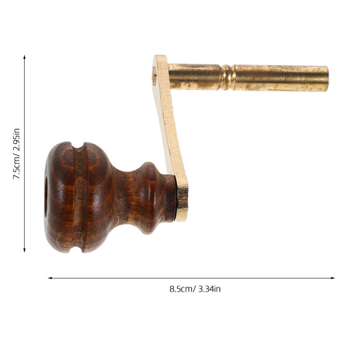 Grandfather Clock Crank 4mm Metal Wind Up Tool 2