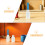 4 Rolls Clear Stretch Wrap with Handles for Moving Packing 8
