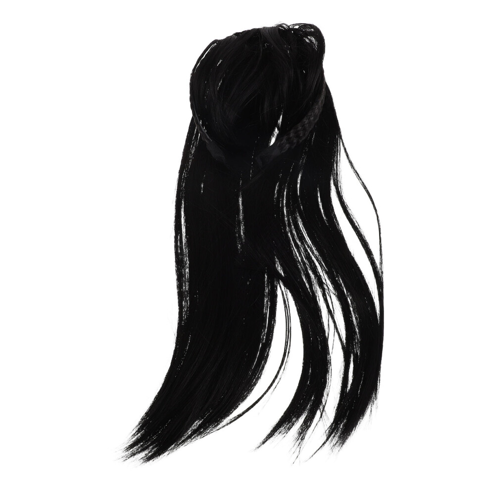 Vaguelly Invisible Hair Refill Easy To Wear Headband Wig With Clip Braided