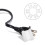 100set Power Plug Shield Cover Socket Protector White Plastic 11