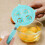 Sky-Blue Egg Yolk Separator Abs Stainless Steel Home Tool 6