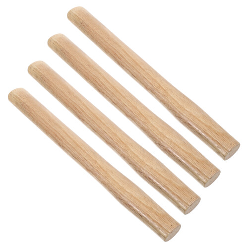 4pcs Wood Hammer Handle Replacement 35cm for Steel Sledge Wedges