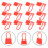 200pcs Mesh Bag Clasps Reusable Plastic Storage Hooks 10