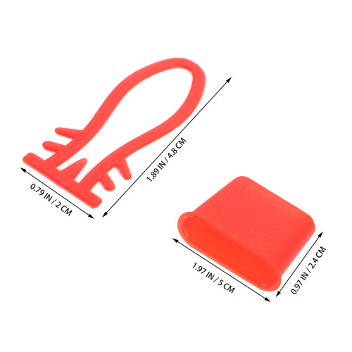 200pcs Mesh Bag Clasps Reusable Plastic Storage Hooks 1