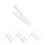2St Guzheng Accessoire Sticker Wit Voor Beginners 2