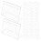 30pcs Acrylic Sign Holder L-Shaped Display Stands 1