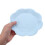 40pcs Gradient Blue Scalloped Paper Plates 7 Inch 4