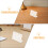 30pcs Acrylic Sign Holder L-Shaped Display Stands 8