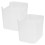 Masteelf  2 Pcs Mini Fridge Refrigerator Side Door Storage Box 1