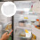 Masteelf  2 Pcs Mini Fridge Refrigerator Side Door Storage Box 11