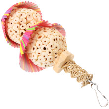 Bird Chewing Toy Parrot Chewing Toy Straw 1set