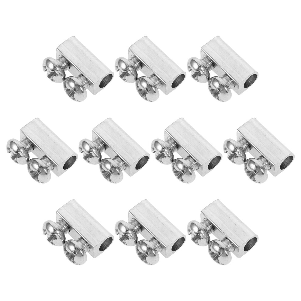 10Pcs Heavy Duty Iron Cable Wire Rope Clip Clamp 3Mm 3063233289502