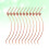 Raindrops Piano Hammer Butt Spring 70 Pcs Metal For Piano Technicians 11