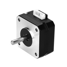 Zwarte Universele Stapmotor Resin+staal Hoge Precisie Printer