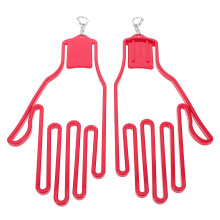 2 Pcs Heavy Duty Wall Brackets Hanger Golf Glove Holder Miss