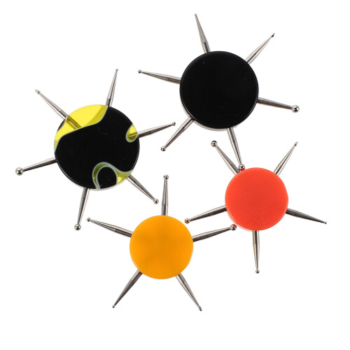 4pcs Dotting Tools Nail Art Pen for Rhinestone Clay Embossing