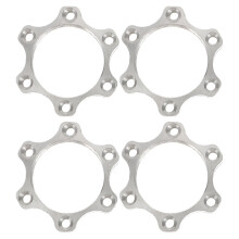 4pcs Bicycle Freewheel Threaded Hub Disk Brake Rotor 6 Bolt 44mm
