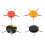 4pcs Dotting Tools Nail Art Pen for Rhinestone Clay Embossing 11