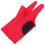 Billiard Glove Red Elastic Material 1pack 7.47x3.42x0.08in 9