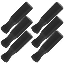 6 Pcs Colorful Foosball Table Baby 12.50x3.50x3.50cm Black