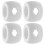 Table Soccer Rod Stop Ring Abs 4set 1.0in 3