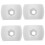Table Soccer Rod Stop Ring Abs 4set 1.0in 4