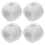 Table Soccer Rod Stop Ring Abs 4set 1.0in 5