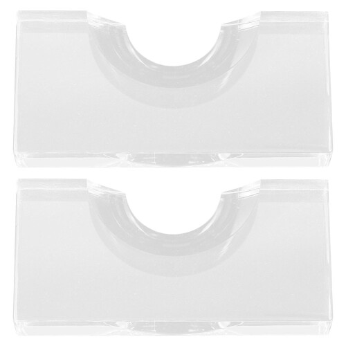 Acrylic Billiard Locator Beginners Pool Table Rack 2pcs 3.1in