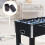 Foosball Table Parts Replacement Black Pvc End Caps 16pcs 8