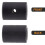 Foosball Table Parts Replacement Black Pvc End Caps 16pcs 10