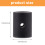 Foosball Table Parts Replacement Black Pvc End Caps 16pcs 9
