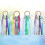 4pcs 25cm Cheerleading Bells with Wooden Handle for Dance Performance 4