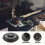 4 Inch Student Ink Grinding Stone Dragon Pattern Plate With Cover 7