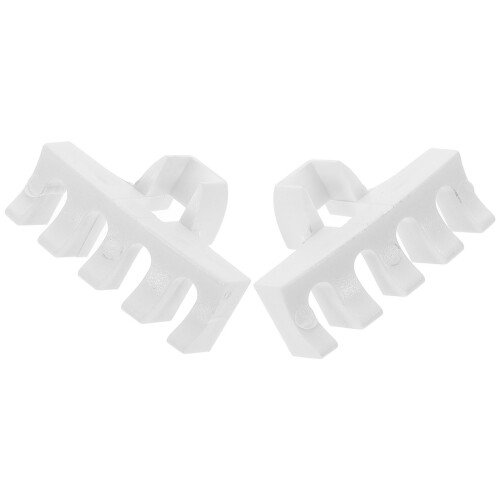 Badminton Racket Stringing Spreader White 2pcs 1.4x0.8x0.8in
