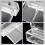 30pcs Aquarium Lid Clips 8mm Thick Clear Acrylic Support Clamps 4