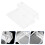 30pcs Aquarium Lid Clips 8mm Thick Clear Acrylic Support Clamps 8