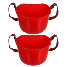 2pcs Berry Picking Basket 35.8x29x21.8cm with Adjustable Strap
