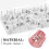 100pcs Push Pins 1-100 for Bulletin Board Map Tacks 9