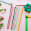 150pcs Flat Bamboo Strips 8" for DIY Basket Weaving Craft 6