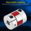 1pc Aluminum Alloy Plum Shaft Coupling Coupler 8