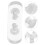 10 Sets Acrylic L-Shaped Corner Brackets for Display Shelf 9