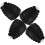4Pièces Protection Silicone Pour Marteaux Perceuses Noires Durable 5