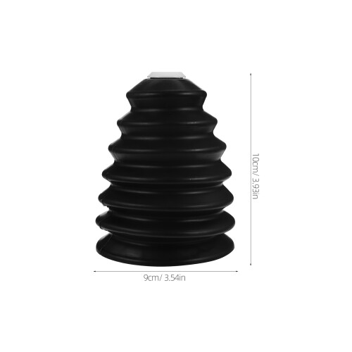 4Pièces Protection Silicone Pour Marteaux Perceuses Noires Durable 1