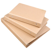 3 Pcs Binder Shell Folders Loose Leaf Cover Suitcase Protector