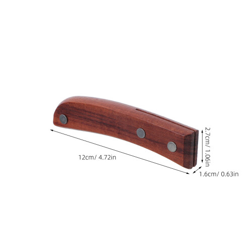 Solid Wood Handle with Nails - Non-Skid Cutter Grip Replacement 1