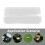 2pcs Clear Plastic Golf Ball Holder Case Transparent Tube Storage 7