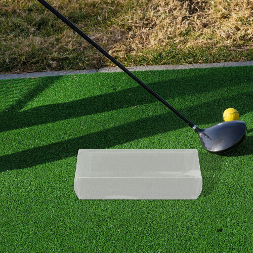 2pcs Clear Plastic Golf Ball Holder Case Transparent Tube Storage 2