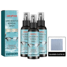 3Pcs Lens Scratch Removal Spray Eyeglass Windshield Glass Repair Liquid Sprays Kit