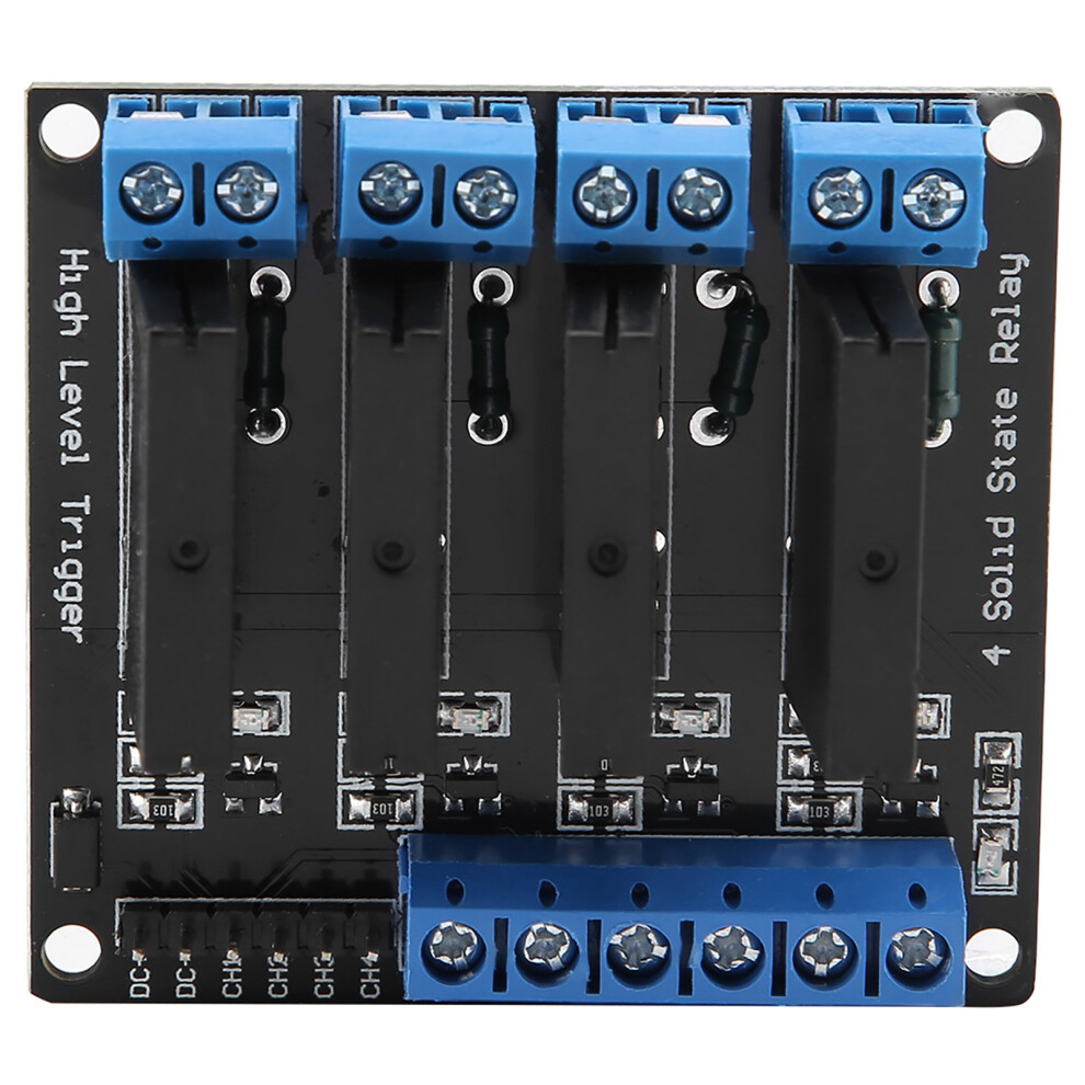 4 Channels Solid State Relay Module DcâAc 5V High 8320539256436