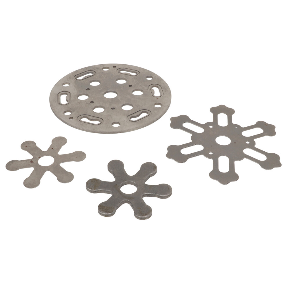 Set Of 4 Metal Ac Compressor Valve Plates For Sd 6V12 Car Air Conditioner 8411349389657